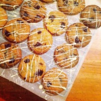 Drizzled Cookies
